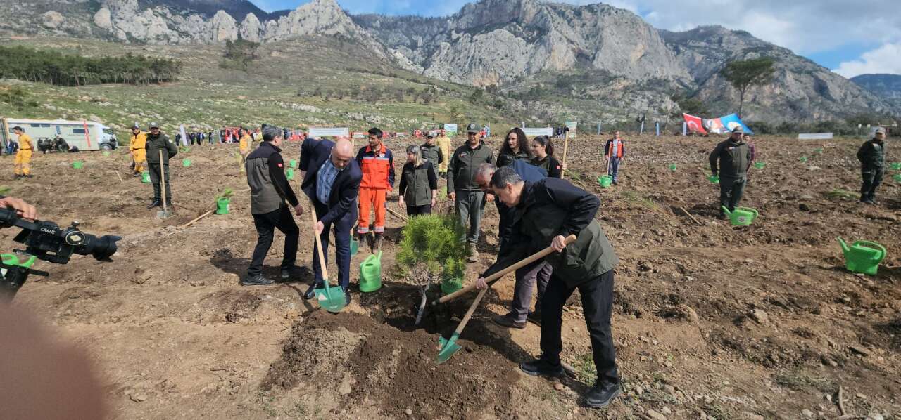 Muğla’da Orman Haftası Etkinliği: 28 Bin Fidan Toprakla Buluşuyor 12